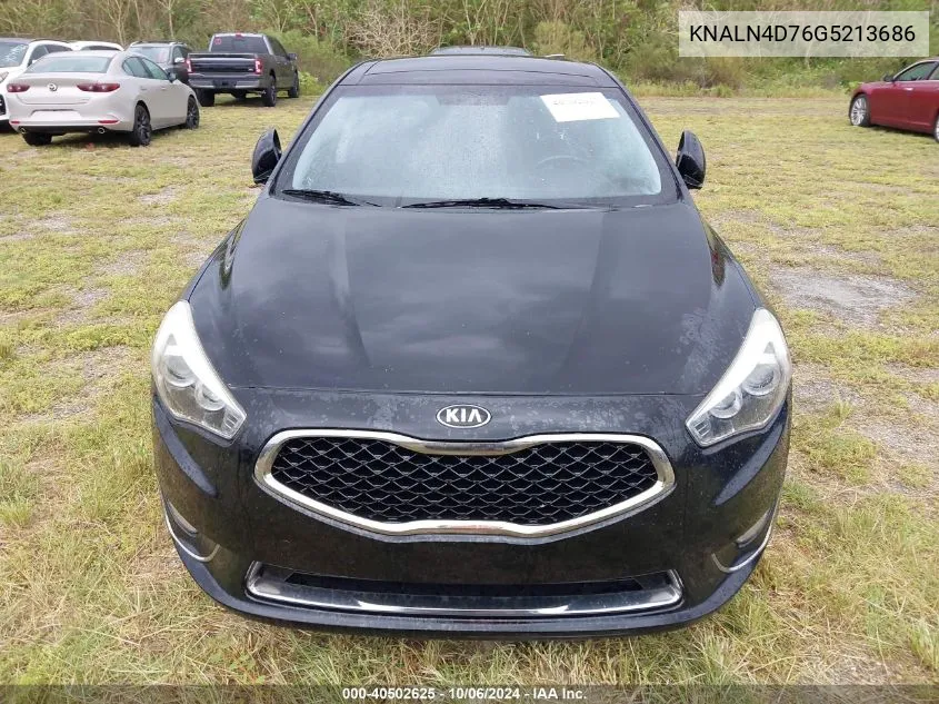 2016 Kia Cadenza Luxury VIN: KNALN4D76G5213686 Lot: 40502625