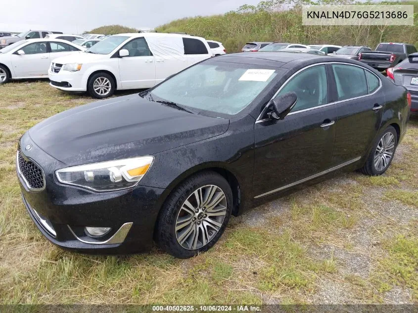 KNALN4D76G5213686 2016 Kia Cadenza Luxury