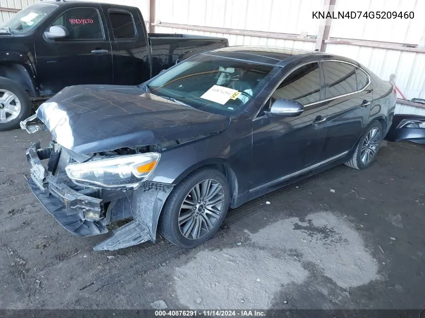 2016 Kia Cadenza Premium VIN: KNALN4D74G5209460 Lot: 40876291