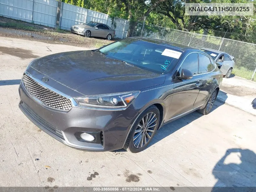 2017 Kia Cadenza Premium VIN: KNALC4J11H5086255 Lot: 39850856