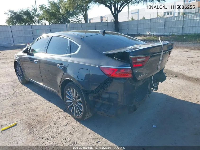 2017 Kia Cadenza Premium VIN: KNALC4J11H5086255 Lot: 39850856