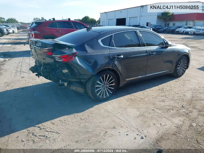 KNALC4J11H5086255 2017 Kia Cadenza Premium