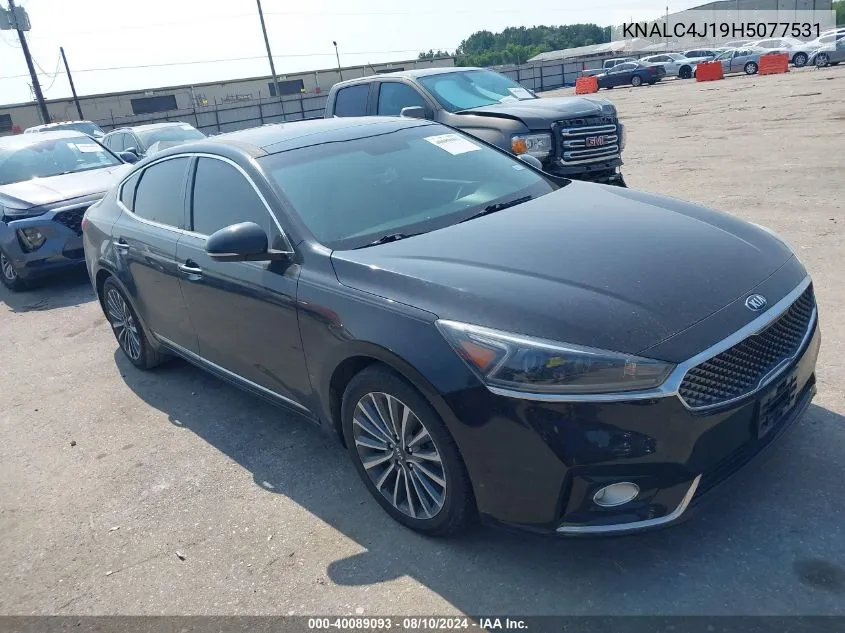 KNALC4J19H5077531 2017 Kia Cadenza Premium