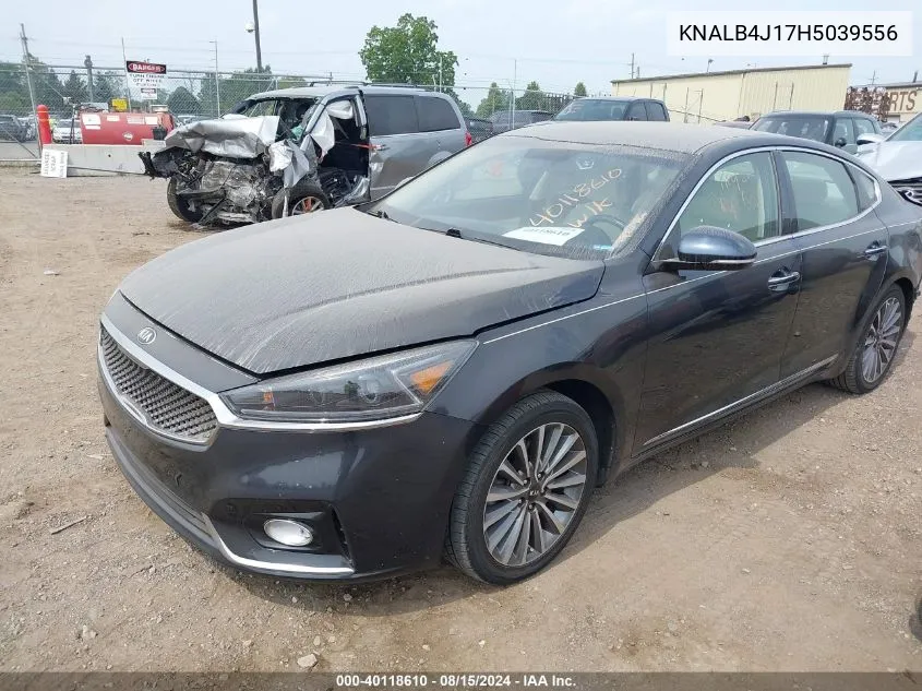 KNALB4J17H5039556 2017 Kia Cadenza Premium