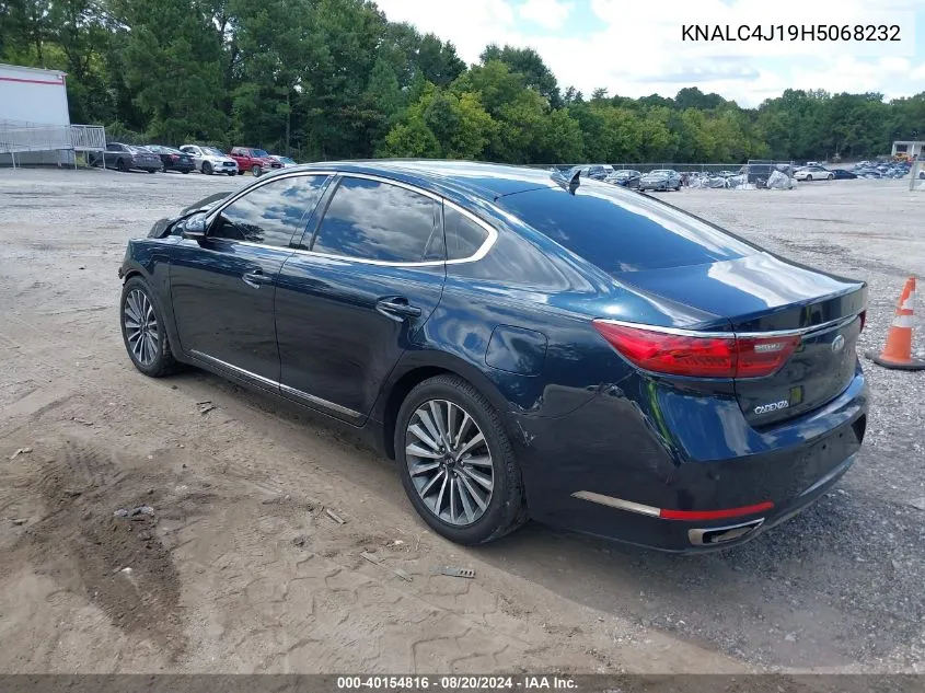 2017 Kia Cadenza Premium VIN: KNALC4J19H5068232 Lot: 40154816