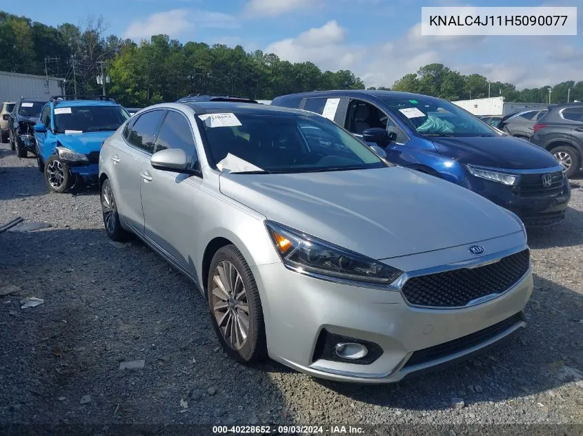 KNALC4J11H5090077 2017 Kia Cadenza Premium