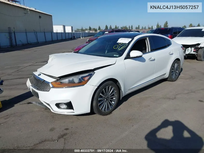 2017 Kia Cadenza Premium VIN: KNALC4J13H5057257 Lot: 40333701