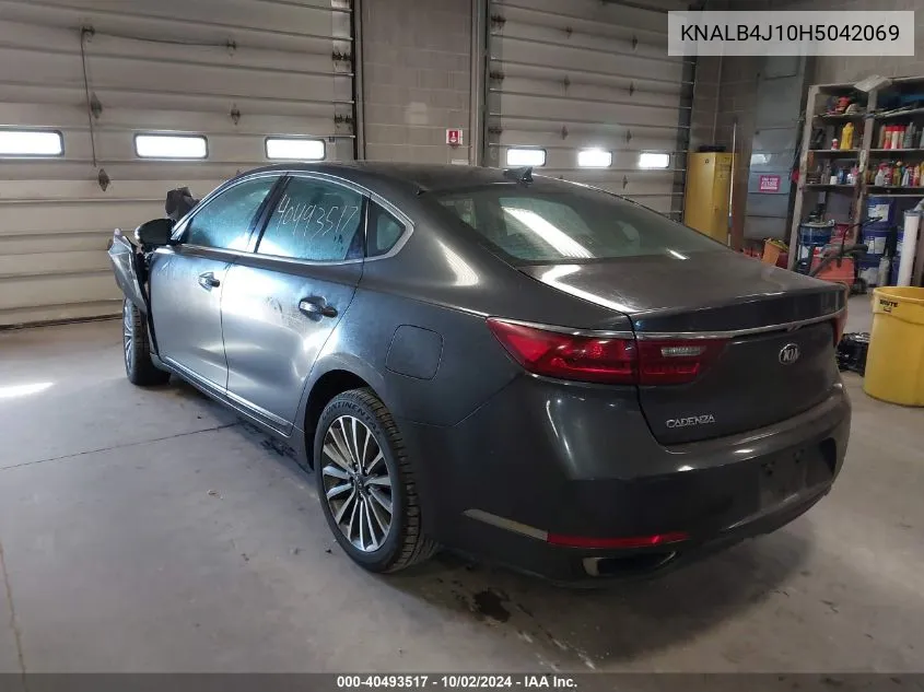 KNALB4J10H5042069 2017 Kia Cadenza Premium