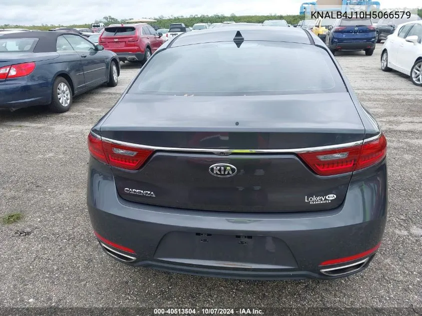 2017 Kia Cadenza Premium VIN: KNALB4J10H5066579 Lot: 40513504