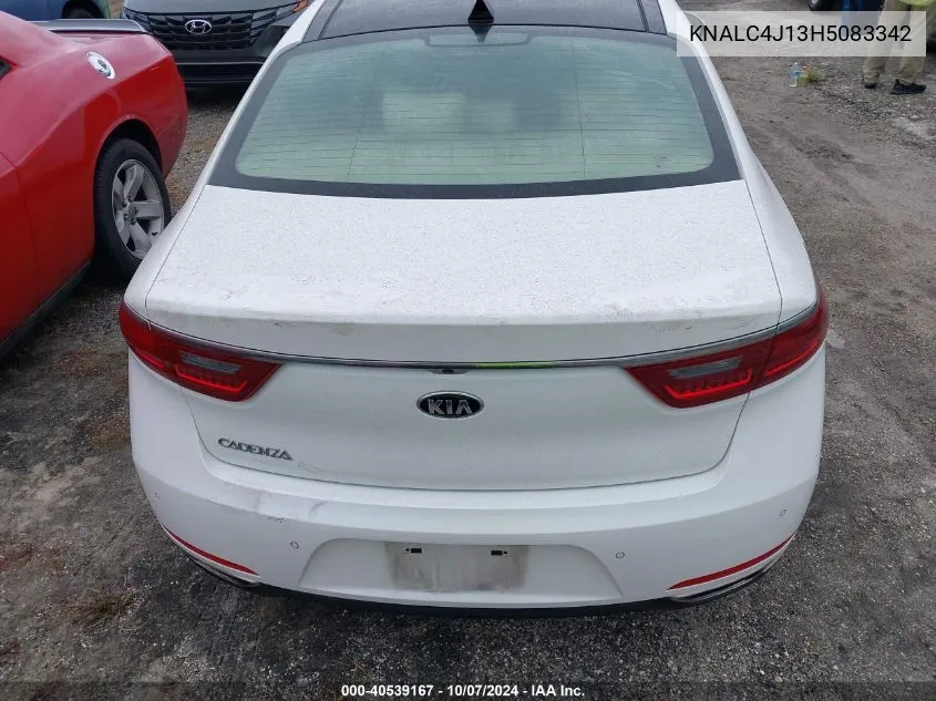 2017 Kia Cadenza Technology VIN: KNALC4J13H5083342 Lot: 40539167