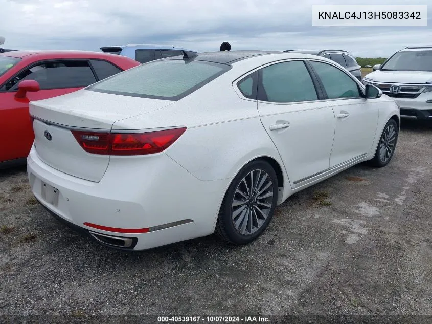 2017 Kia Cadenza Technology VIN: KNALC4J13H5083342 Lot: 40539167