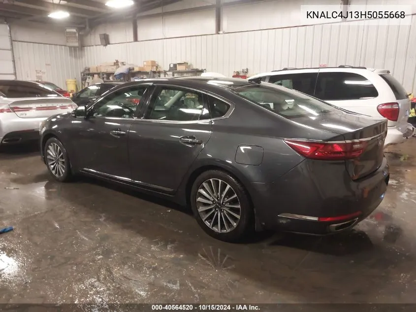 2017 Kia Cadenza Premium VIN: KNALC4J13H5055668 Lot: 40564520