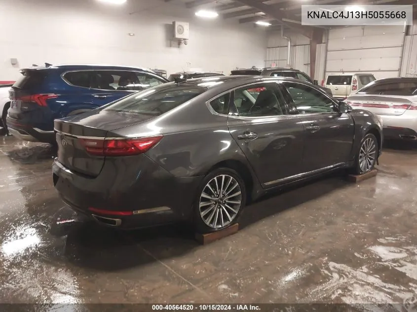 KNALC4J13H5055668 2017 Kia Cadenza Premium