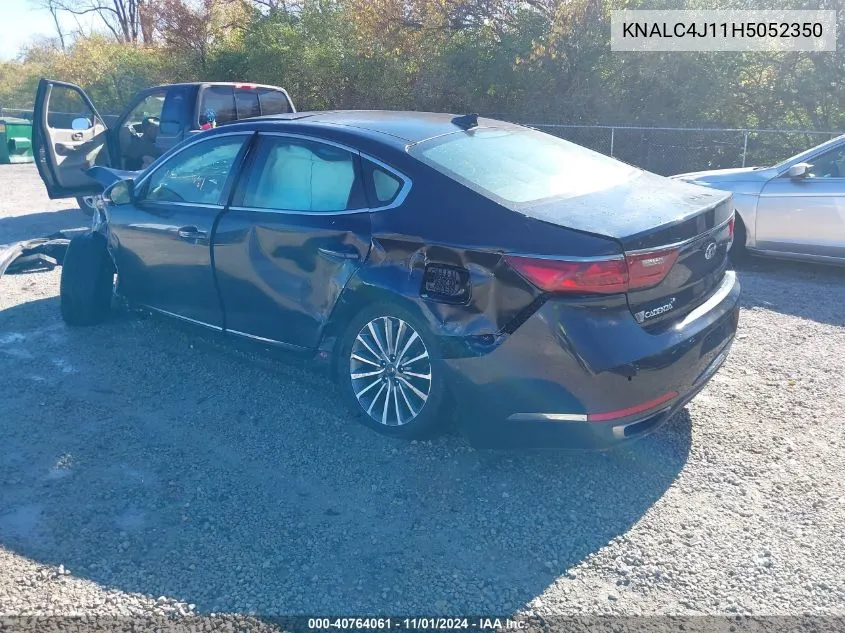 2017 Kia Cadenza Premium VIN: KNALC4J11H5052350 Lot: 40764061