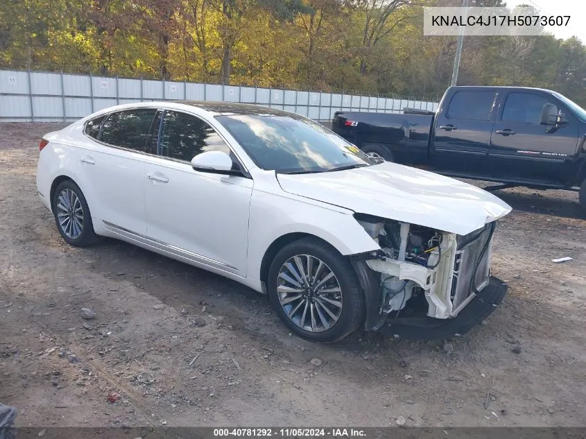 2017 Kia Cadenza Technology VIN: KNALC4J17H5073607 Lot: 40781292