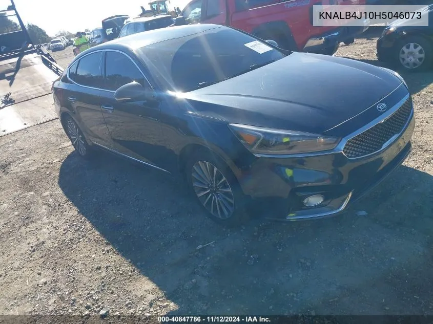 2017 Kia Cadenza Premium VIN: KNALB4J10H5046073 Lot: 40847786