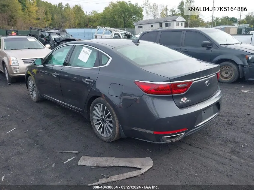 2019 Kia Cadenza Premium VIN: KNALB4J17K5164886 Lot: 40438864