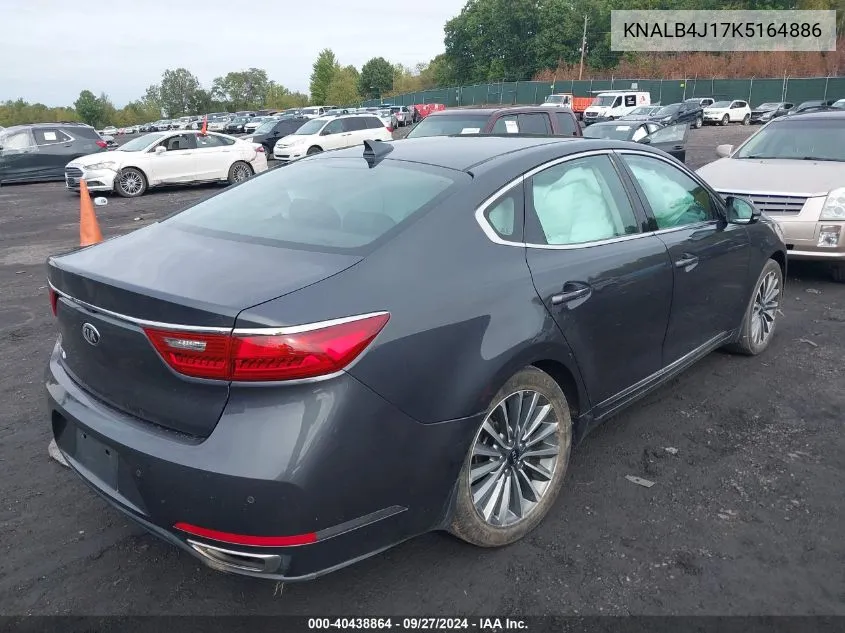 2019 Kia Cadenza Premium VIN: KNALB4J17K5164886 Lot: 40438864