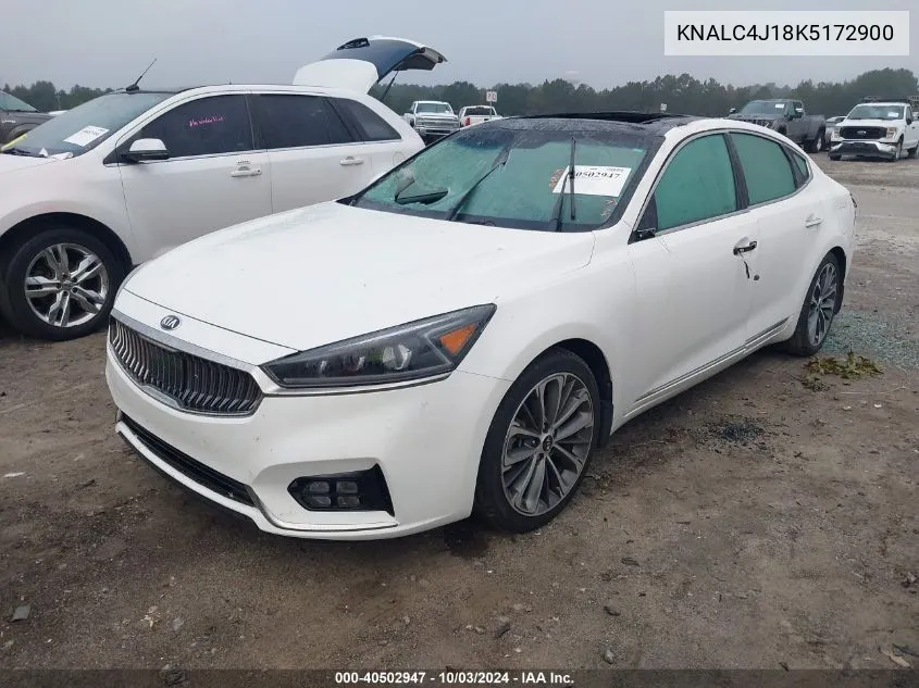 2019 Kia Cadenza Technology VIN: KNALC4J18K5172900 Lot: 40502947