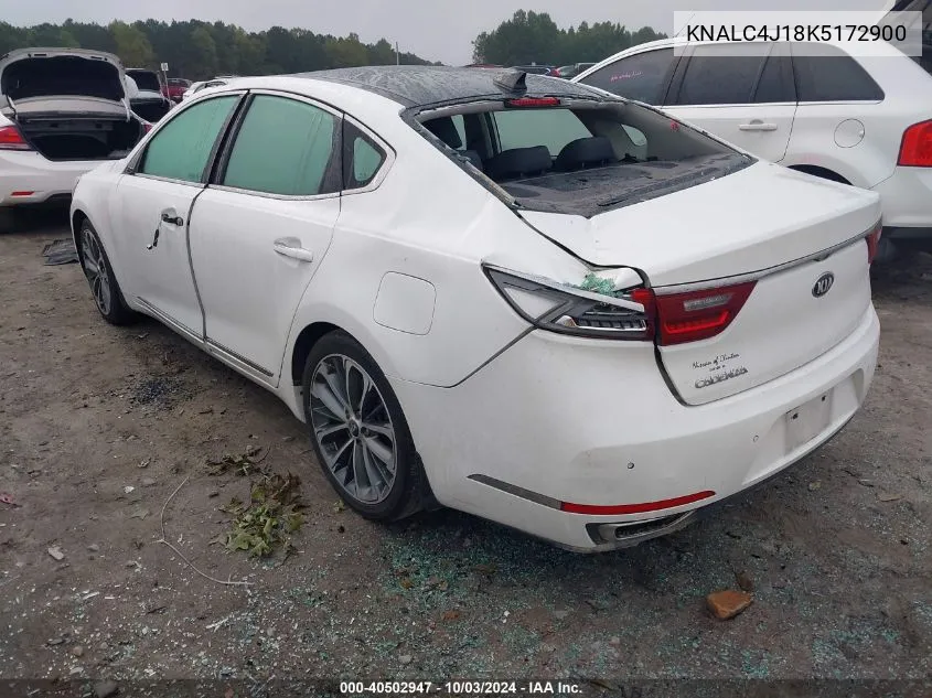 2019 Kia Cadenza Technology VIN: KNALC4J18K5172900 Lot: 40502947