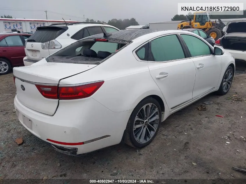 2019 Kia Cadenza Technology VIN: KNALC4J18K5172900 Lot: 40502947