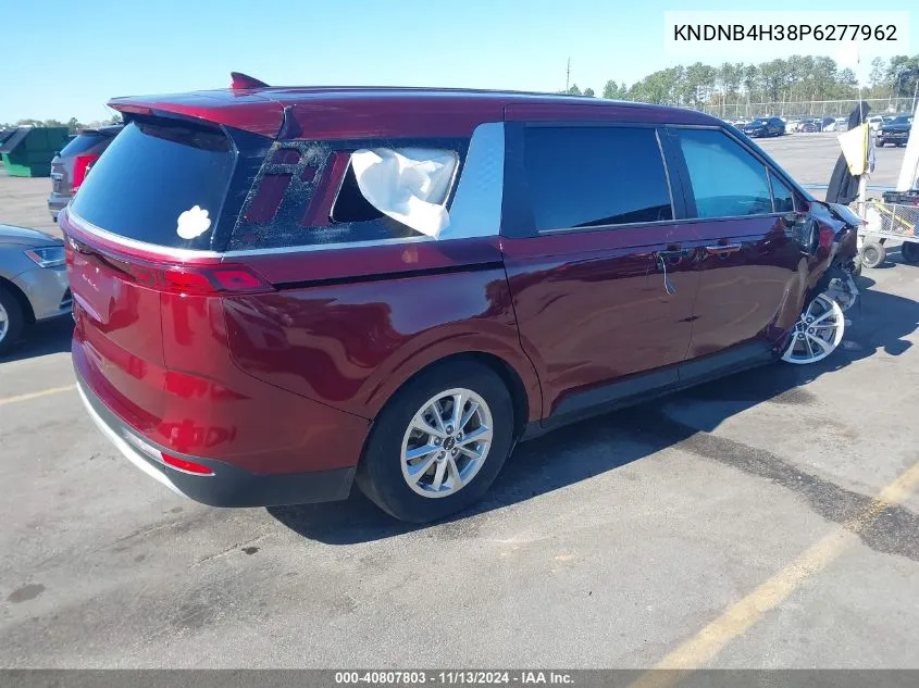 2023 Kia Carnival Mpv Lx Seat Package VIN: KNDNB4H38P6277962 Lot: 40807803