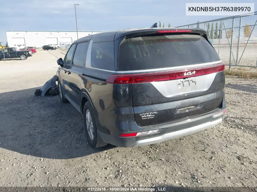 2024 Kia Carnival Lx VIN: KNDNB5H37R6389970 Lot: 12122816