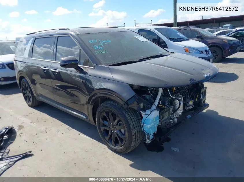 2024 Kia Carnival Mpv Sx/Sx Prestige VIN: KNDNE5H37R6412672 Lot: 40686476