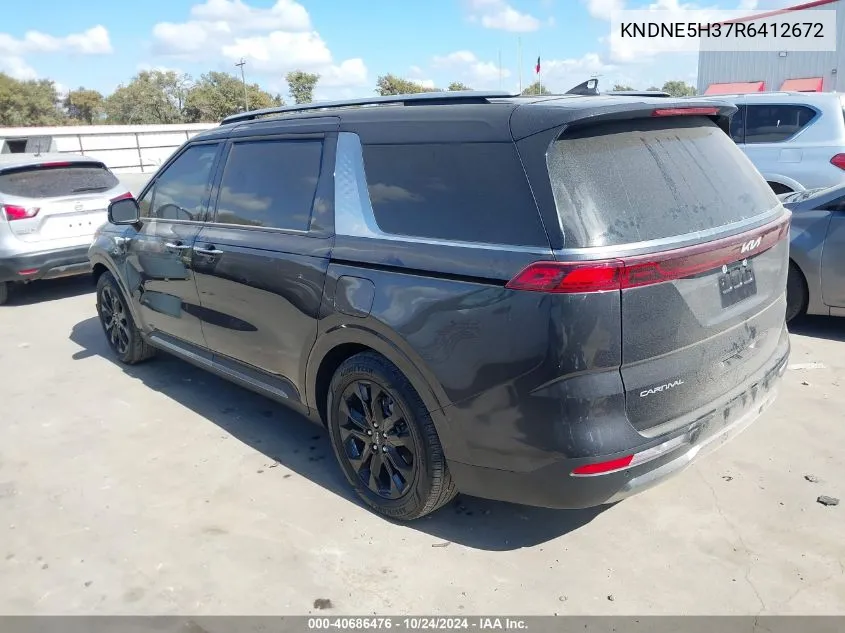 2024 Kia Carnival Mpv Sx/Sx Prestige VIN: KNDNE5H37R6412672 Lot: 40686476