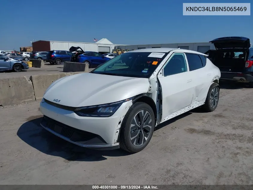 KNDC34LB8N5065469 2022 Kia Ev6 Light/Wind/Gt Line