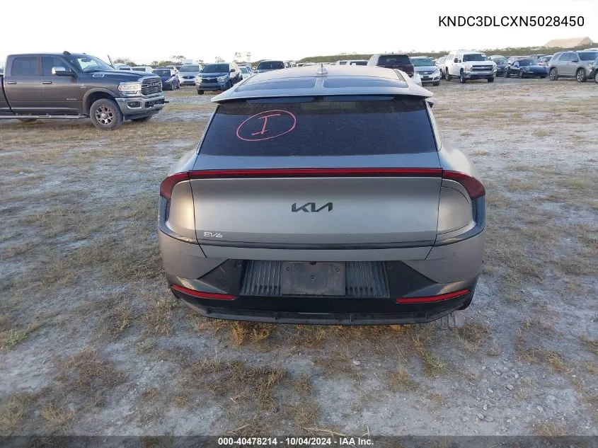 2022 Kia Ev6 Light/Wind/Gt Line VIN: KNDC3DLCXN5028450 Lot: 40478214