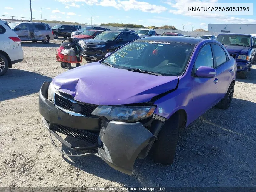 2010 Kia Forte VIN: KNAFU4A25A5053395 Lot: 12115040