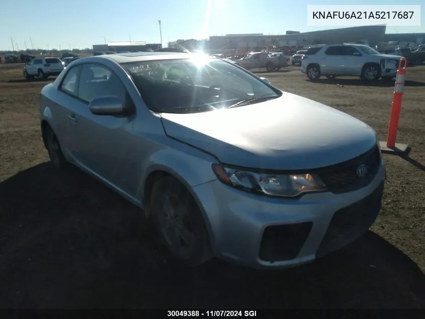 2010 Kia Forte Ex VIN: KNAFU6A21A5217687 Lot: 30049388