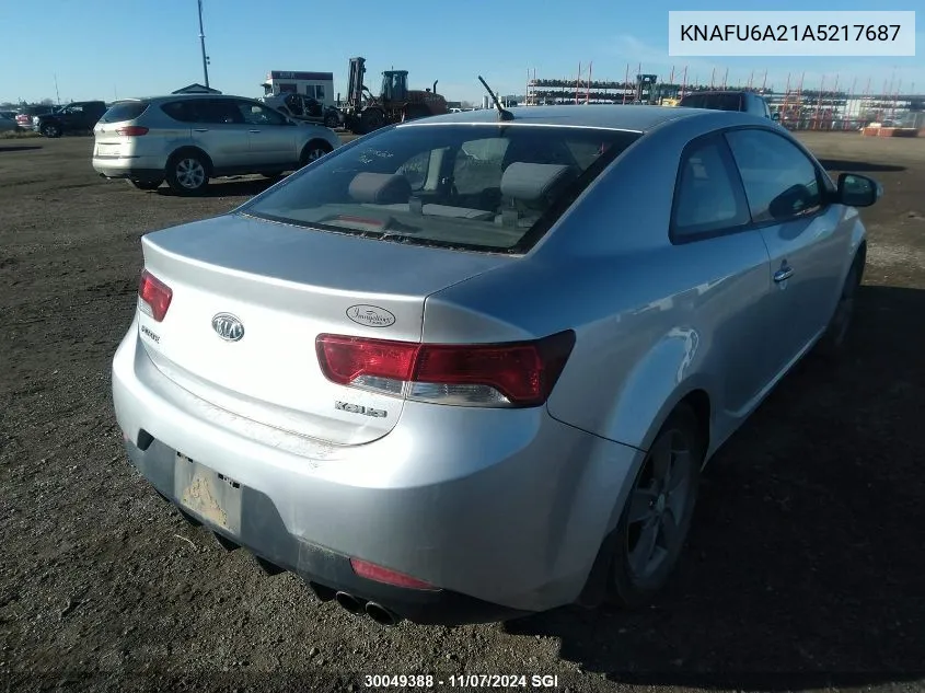 2010 Kia Forte Ex VIN: KNAFU6A21A5217687 Lot: 30049388