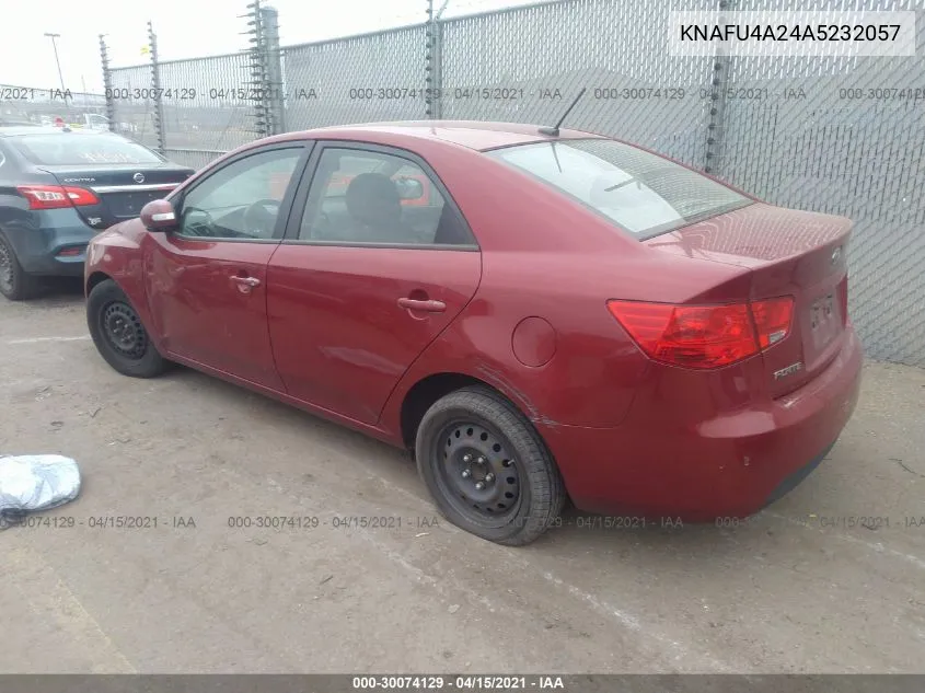 KNAFU4A24A5232057 2010 Kia Forte Ex