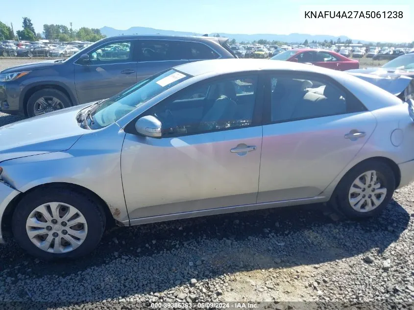 KNAFU4A27A5061238 2010 Kia Forte Ex