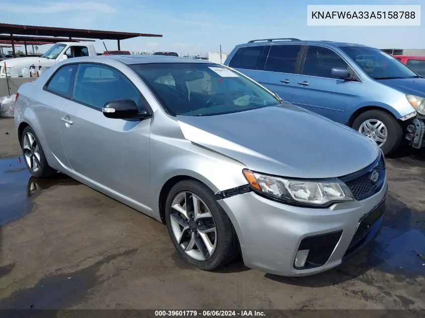 KNAFW6A33A5158788 2010 Kia Forte Koup Sx