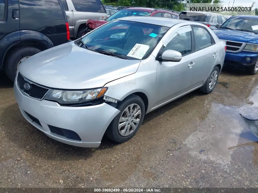 2010 Kia Forte Ex VIN: KNAFU4A25A5062033 Lot: 39692499