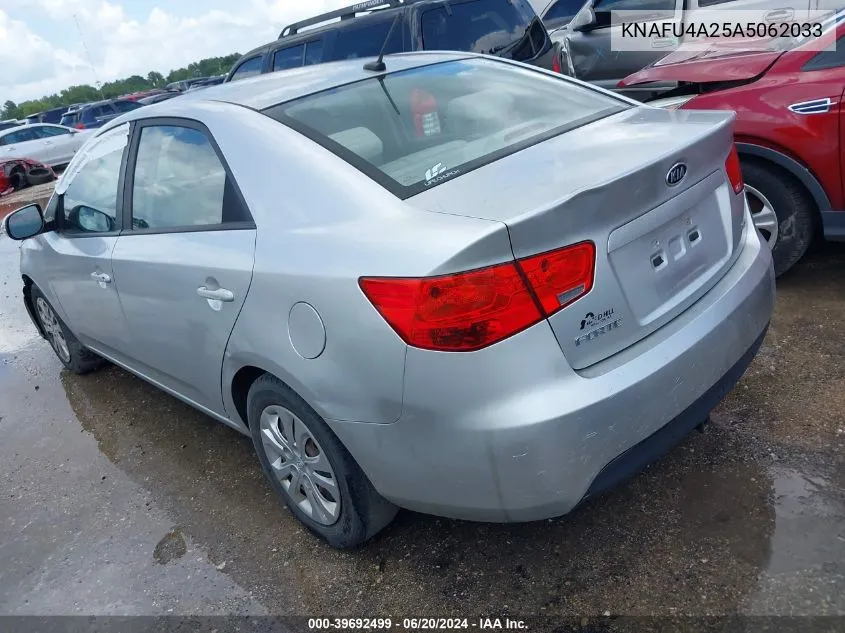 2010 Kia Forte Ex VIN: KNAFU4A25A5062033 Lot: 39692499