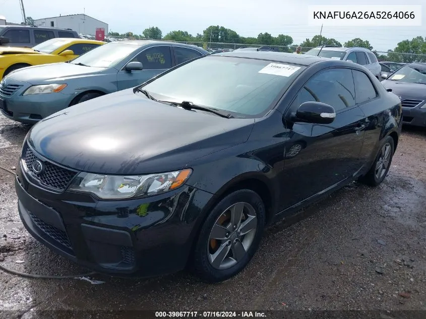 2010 Kia Forte Koup Ex VIN: KNAFU6A26A5264066 Lot: 39867717