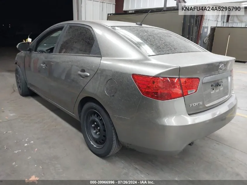 KNAFU4A24A5295790 2010 Kia Forte Ex