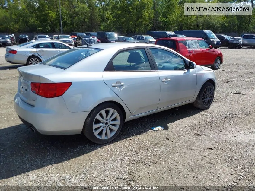 2010 Kia Forte Sx VIN: KNAFW4A39A5066069 Lot: 39967432