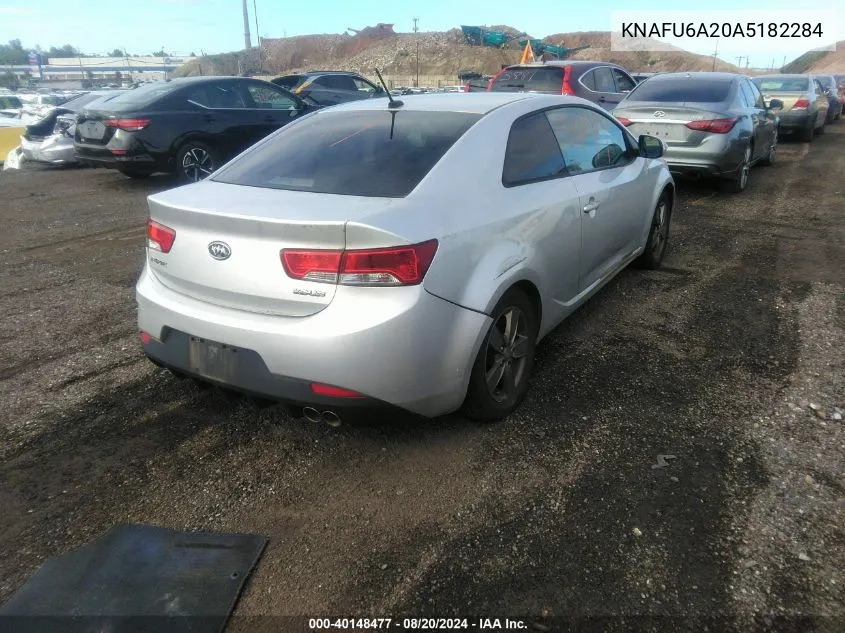 2010 Kia Forte Ex VIN: KNAFU6A20A5182284 Lot: 40148477