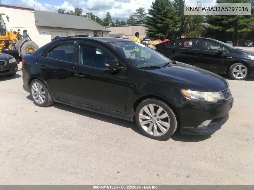 2010 Kia Forte Sx VIN: KNAFW4A33A5297016 Lot: 40161520