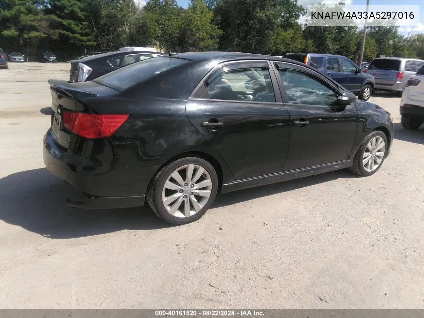 KNAFW4A33A5297016 2010 Kia Forte Sx