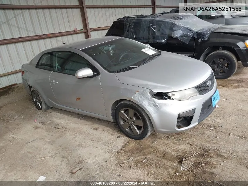 KNAFU6A26A5251558 2010 Kia Forte Koup Ex