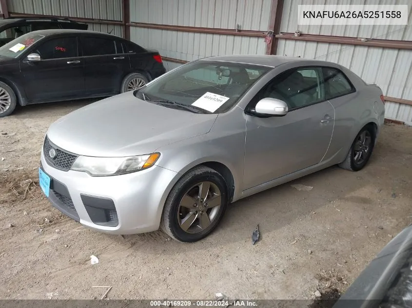 KNAFU6A26A5251558 2010 Kia Forte Koup Ex