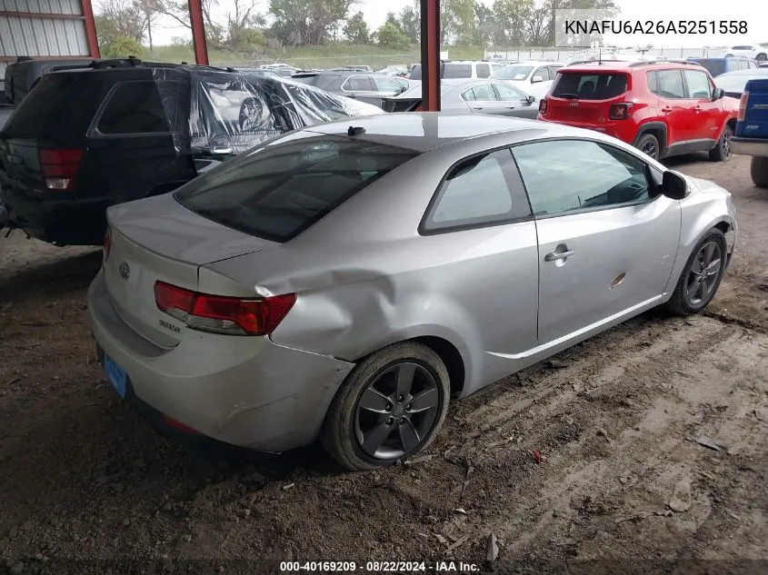 KNAFU6A26A5251558 2010 Kia Forte Koup Ex