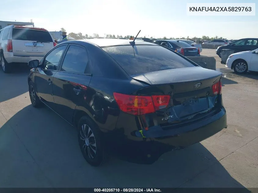 KNAFU4A2XA5829763 2010 Kia Forte Ex