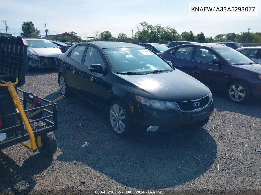 2010 Kia Forte Sx VIN: KNAFW4A33A5293077 Lot: 40216255